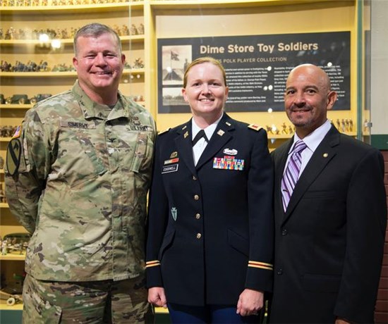Adjutant General of Texas, Maj. Gen. John F. Nichols, is pleased to announce the promotion of Texas Army National Guard Lt. Col. Theresa K. Cogswell, Chief Information Officer-Army, to the rank of Colonel