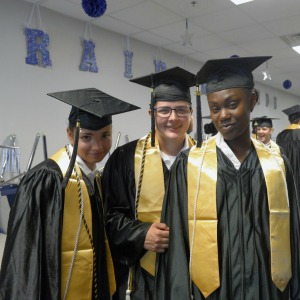 Photo By 1st Lt. Alicia Lacy | Cadets pose for a picture before graduating from the Texas ChalleNGe Academy-East June 18, 2016, in Altair, Texas. The graduates finished the 22-week residential phase of the alternative education program with some recovering high school credits, earning their high school diploma or GED or both. The ChalleNGe Academy is a Department of Defense-funded program through the National Guard and the Texas Joint Counterdrug Taskforce.