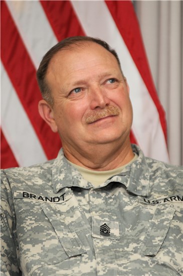 Command Sergeant Major Brandt leaves joint legacy