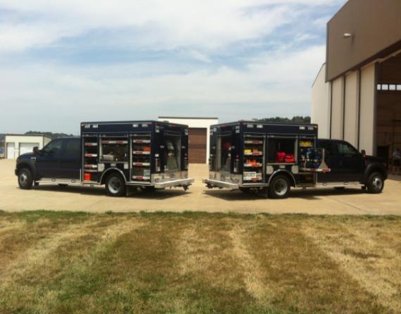 survey team vehicles 