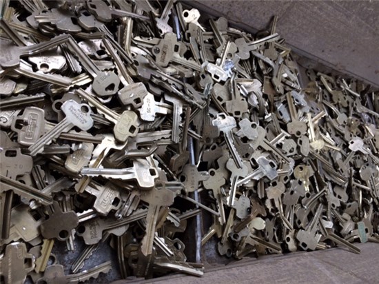 Metal keys, Recycling