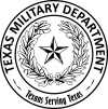 Texas Military Department Logo(Black)