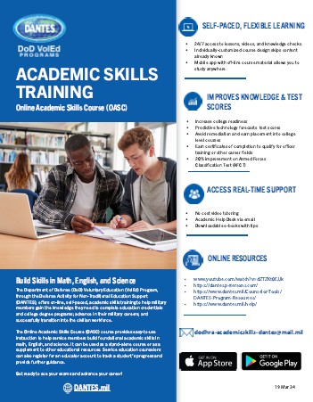 Academic Skills Training