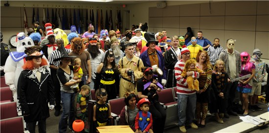 The Joint Force Headquarters Family Readiness Group, part of the Texas Army National Guard, hosted its first unit-wide Spook-tacular Fall Festival at Camp Mabry, in Austin. 