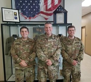 Warrant Officer Hopper and his sons
