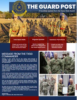 Texas State Guard Newletter