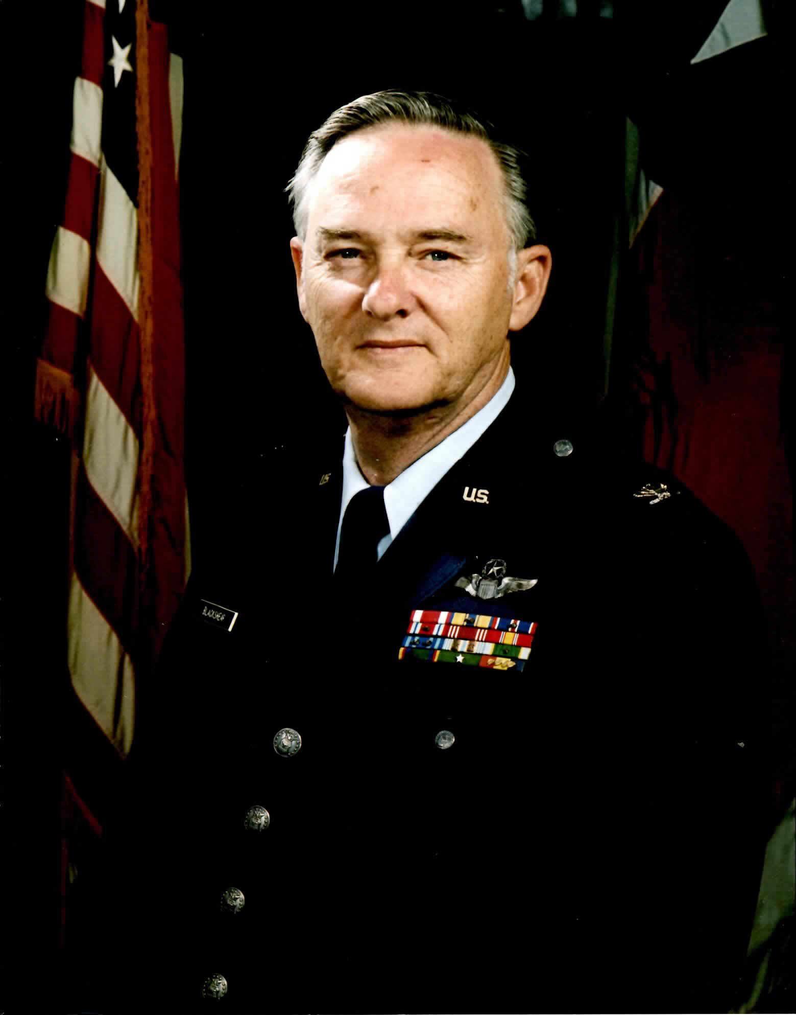 Retired Air Force Col. Harold H. Blackshear