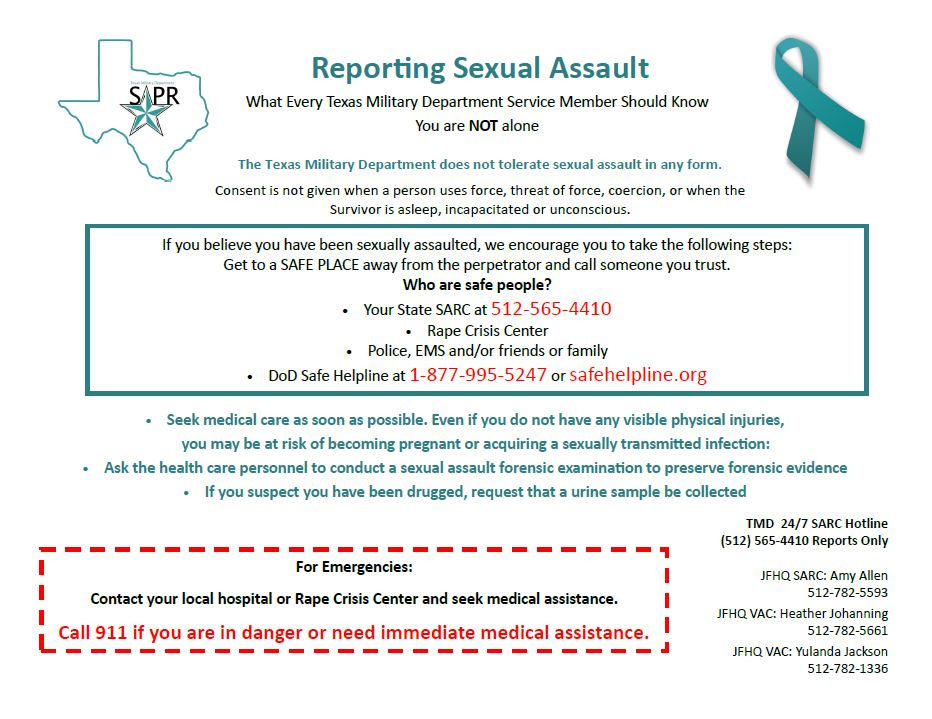 Reporting Sexual Assault 