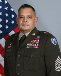  Texas Army National Guard Senior Enlisted Advisor Command Sergeant Major Jose A. Escobedo
